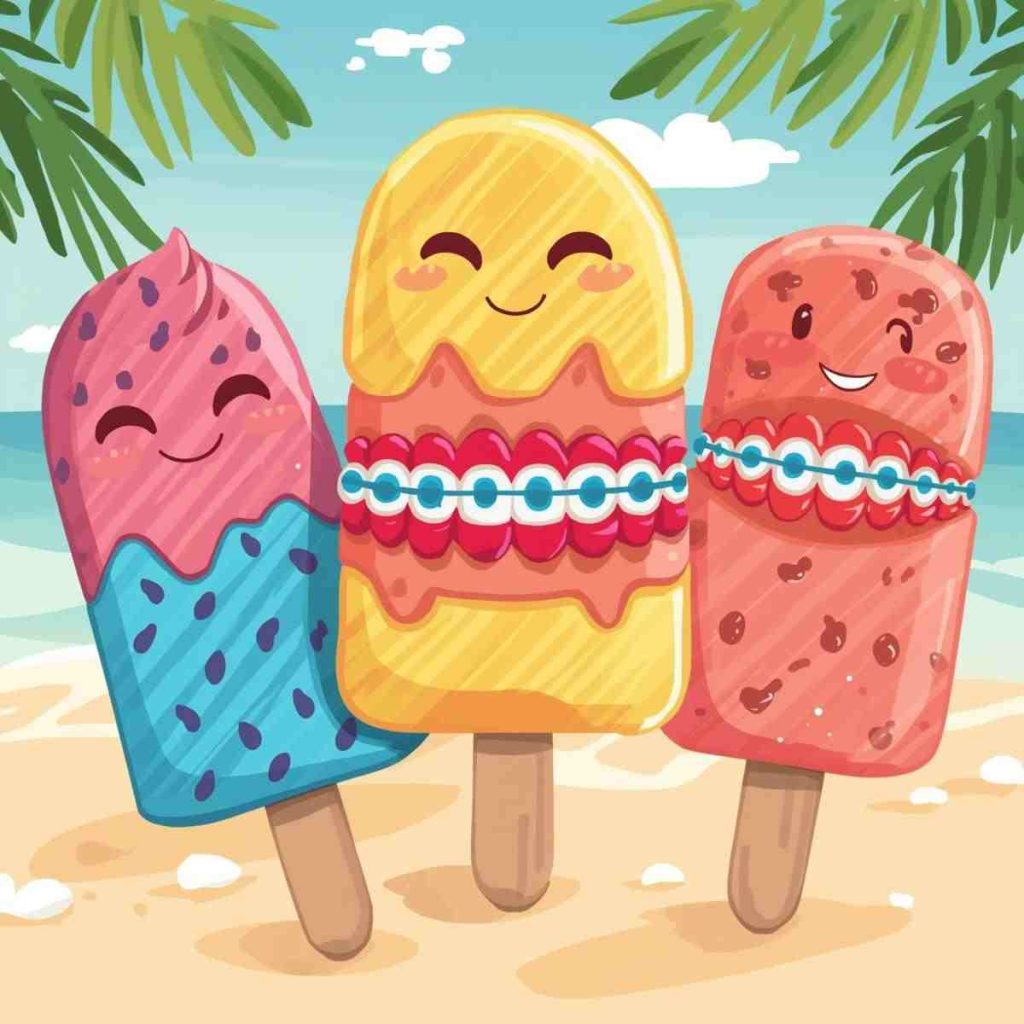 Eat Popsicles With Braces