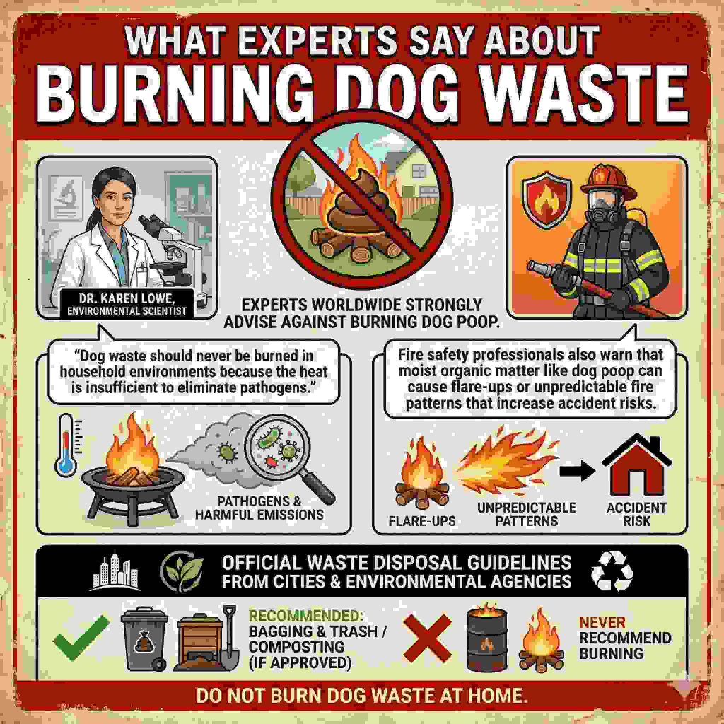 Burn Dog Poop