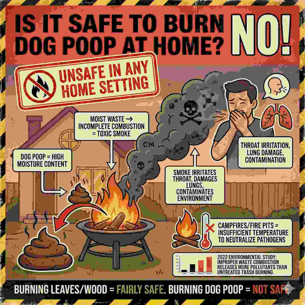 Burn Dog Poop