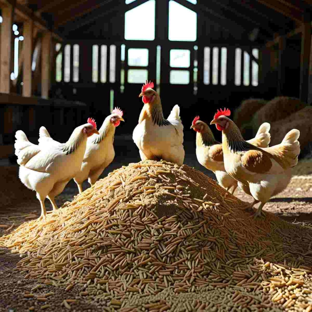 Can chickens eat goat feed