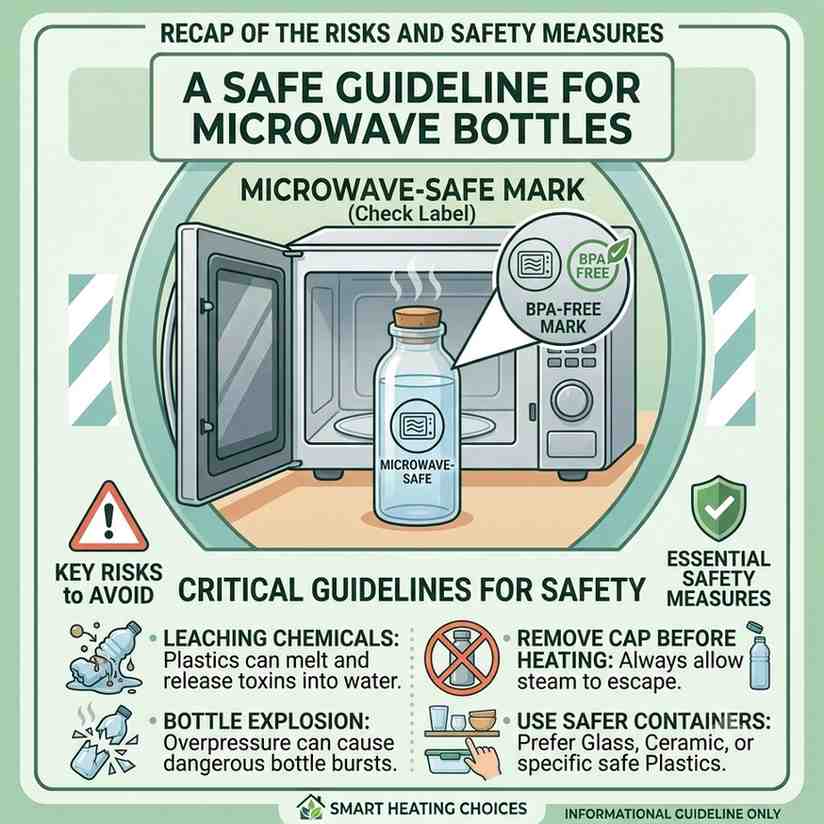 Water Bottle in Microwave