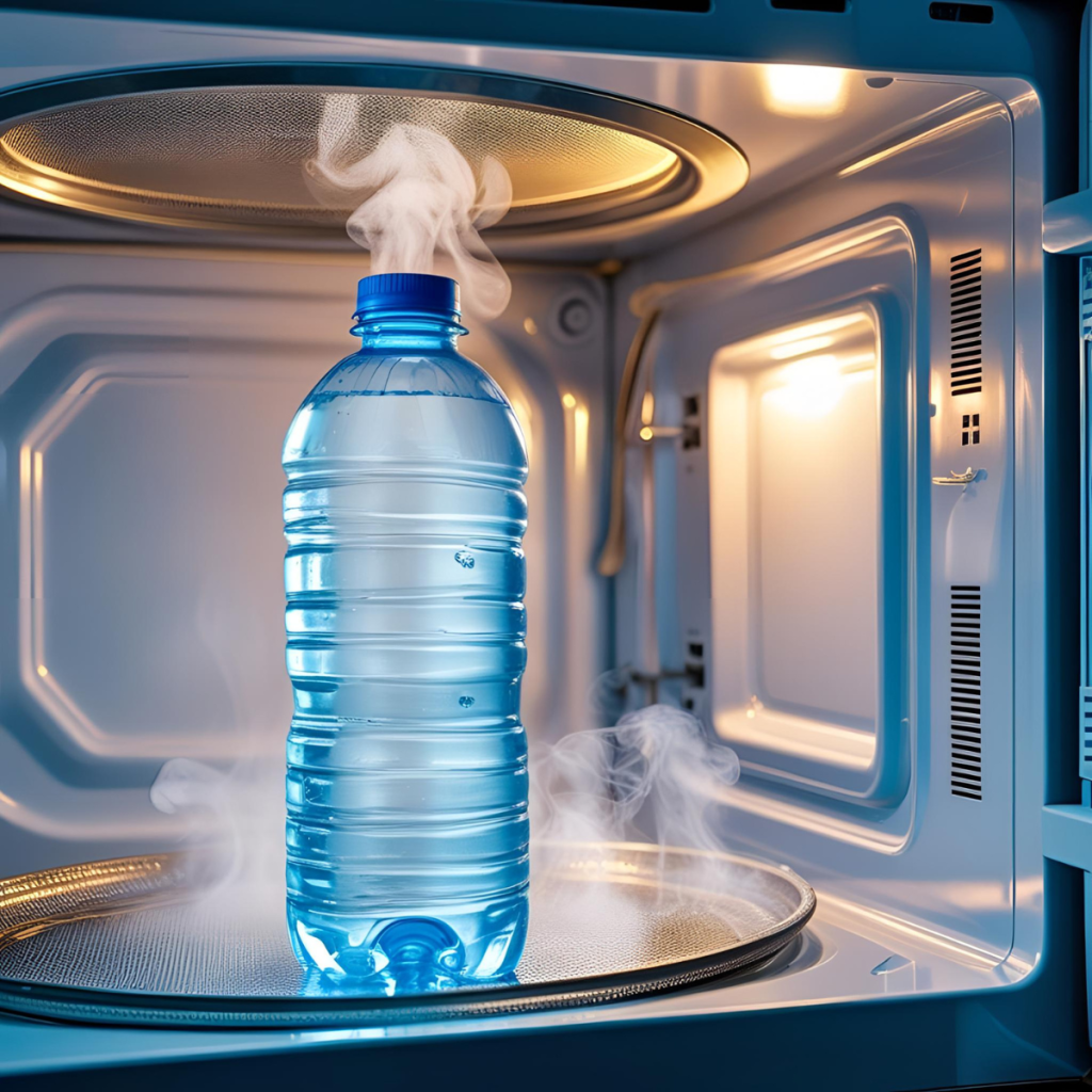 Microwave a Water Bottle