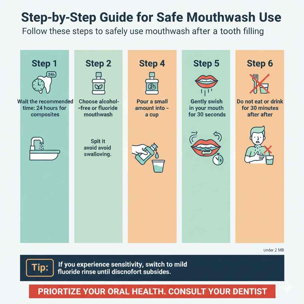 Mouthwash After Tooth Filling