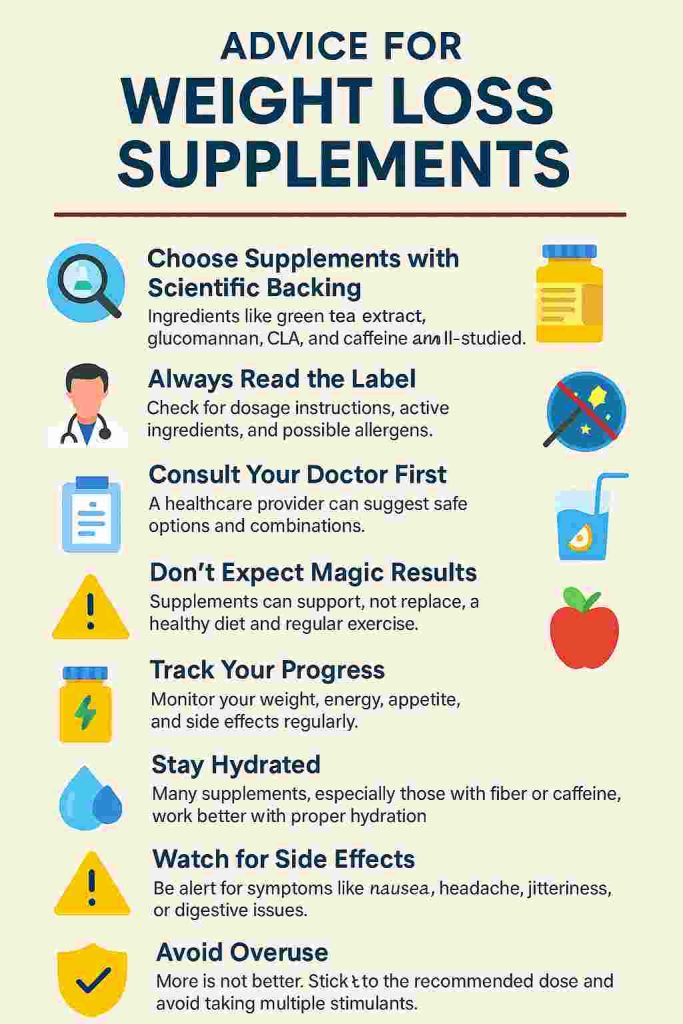 Compare Popular Weight Loss Supplements