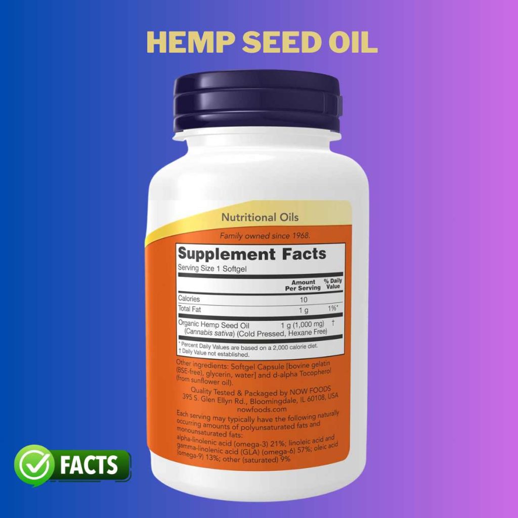 Hemp Seed Oil