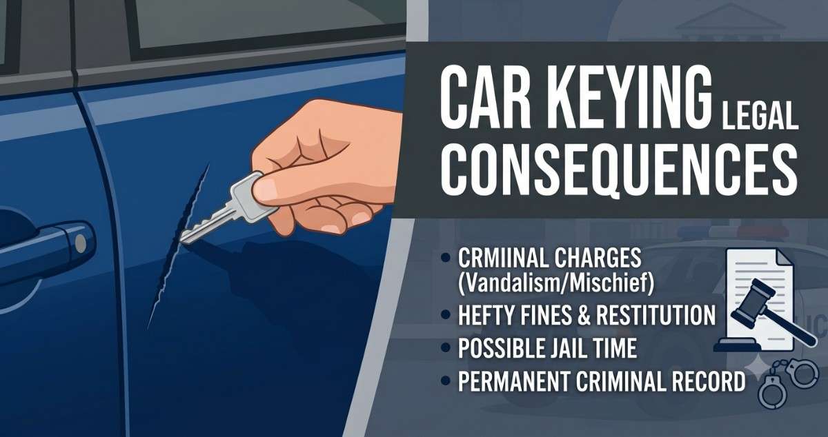 Car Keying Legal Consequences