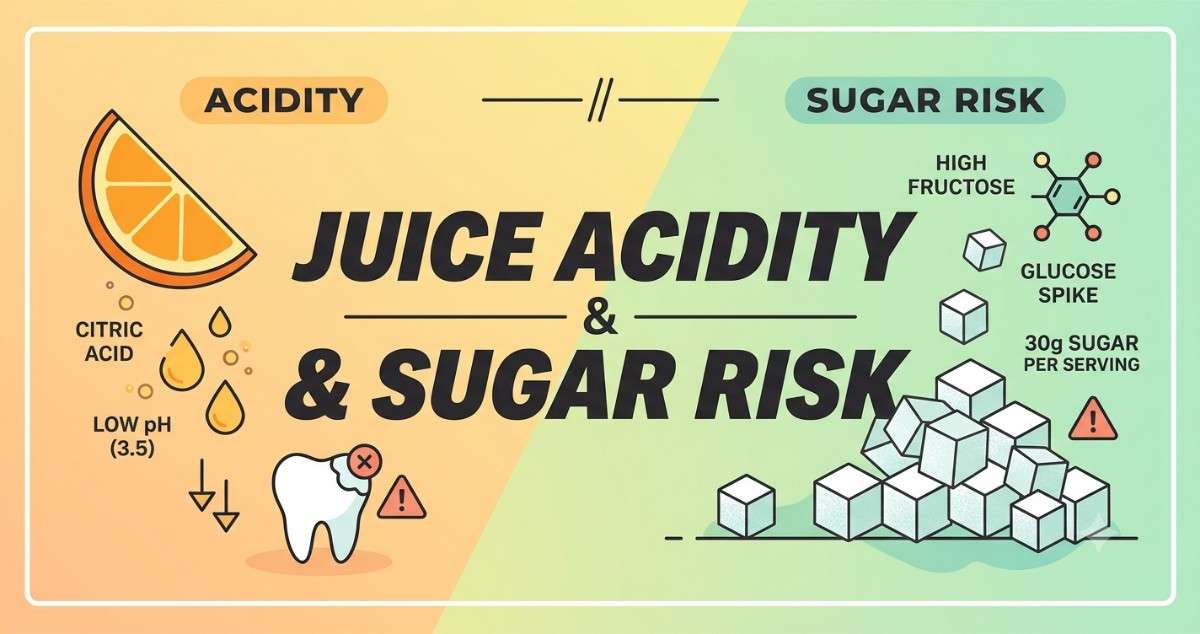 Juice Acidity And Sugar Risk